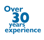 over 30 years experience